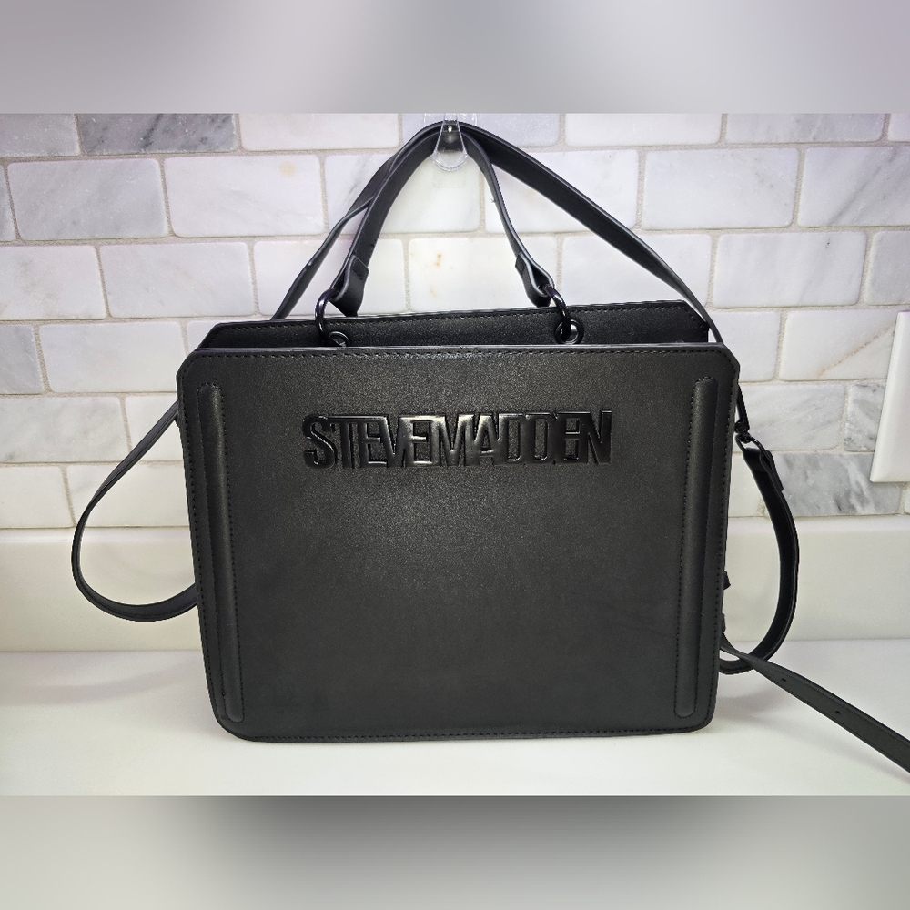 ⚠️Steve Madden Large Beverly Handbag WITH BROKEN INNER ZIPPER ⚠️